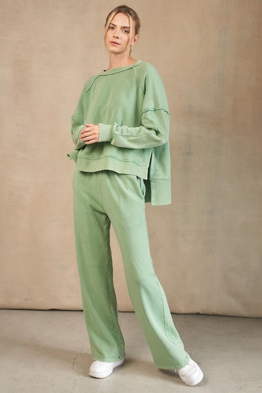 Detroit Loungwear Set (Green)