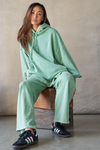 Modest Detroit Loungewear Set ( Green)