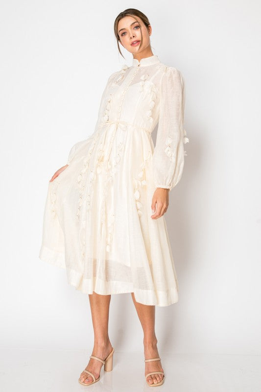 Areej Dress (Off White)